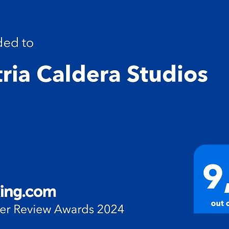 Ostria Caldera Studios Oia  Luaran gambar